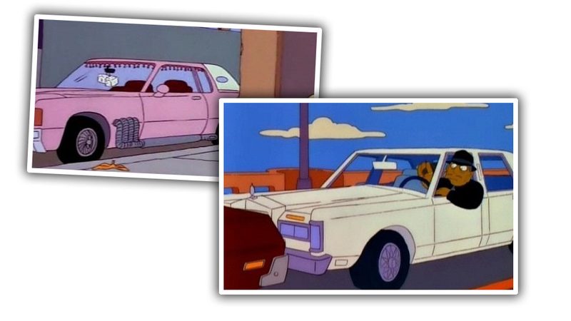 Illustration for article titled A Guide To Every Real-World Car Used In The Simpsons
